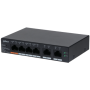 Dahua CS4006-4GT-60-V2 - Switch Cloud managed con 6 porte Gigabit 10/100/1000 Mbps, 4 PoE 60 W + 2 uplink
