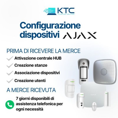 Configurazione dispositivi Ajax, prezzo per ogni dispositivo aggiunto al carrello