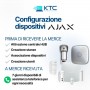 Configurazione dispositivi Ajax, prezzo per ogni dispositivo aggiunto al carrello