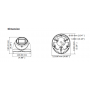 Hikvision DS-2CE79U7T-AIT3ZF(2.7-13.5mm) - TURRET OTTICA VARIFOCALE WDR 130DB 4IN1 4K