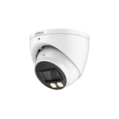 Dahua HAC-HDW1801T-IL-A-S3 - Telecamera eyeball HDCVI 8MP 2.8mm, portata 40m, con Smart Dual Light
