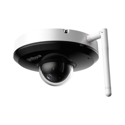 Dahua SD1A404DB-GNY-W - Telecamera dome PTZ IP WiFi 4MP 4X AI WizSense Starlight da interno/esterno IP66 antivandalo IK08