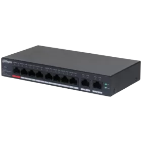 Dahua CS4010-8ET2GT-110 - Switch Cloud managed con 10 porte (8 PoE + 2 uplink), 110W