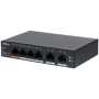 Dahua CS4006-4ET-60 - Switch Cloud managed con 6 porte (4 PoE 100Mbps + 2 Uplink Gigabit)