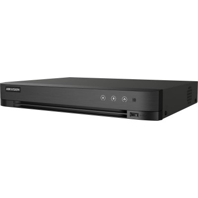 Hikvision iDS-7204HQHI-M1/XT/4A+4/1ALM - DVR 4CH 2CH ACUSENSE ACUSEARCH DEEP LEARNING 3K CON ALLARMI + 1xHDD 1TB VIDEO