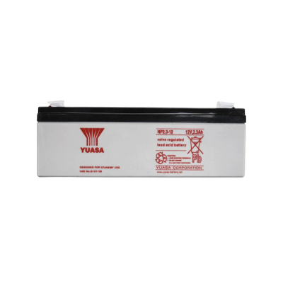 Yuasa NP2.3-12 - Batteria 12V 2,3Ah al piombo-AGM (L x A x P) 178 x 64 x 34 mm