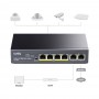 Cudy FS1006P - Switch Poe+ 6 Porte 10/100Mbps, 60W, 4 Porte Poe/Poe+, Switch Unmanaged