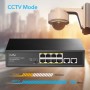 Cudy FS1010P - Switch Poe+ 10 Porte 10/100Mbps, 120W, 8 Porte Poe/Poe+, Switch Unmanaged