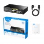 Cudy FS1010P - Switch Poe+ 10 Porte 10/100Mbps, 120W, 8 Porte Poe/Poe+, Switch Unmanaged