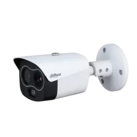 Dahua TPC-BF1241-B10F12-DW-S8 - Telecamera bullet termica ibrida IP AI Eureka, ottica termica 10mm ottica standard 12mm