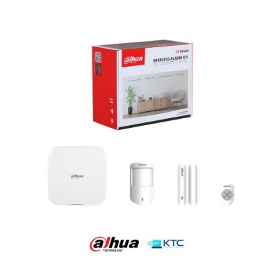 Dahua ART-ARC3000H-03-FW2-868 - Kit antifurto Wireless 4G, centrale + rilevatore + contatto magnetico + telecomando
