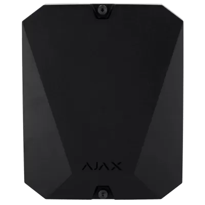 Ajax Multitransmitter nero – Modulo radio per il collegamento di allarmi cablati ad Ajax 18 Ingressi di allarme cablati – 38201