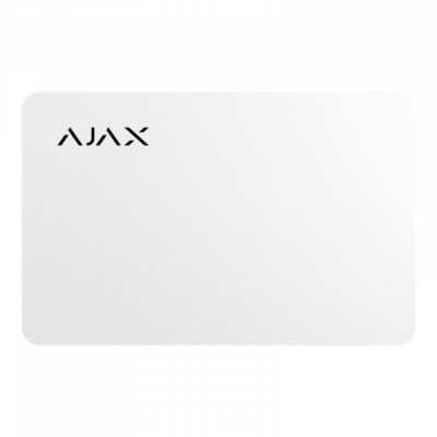Ajax Pass colore bianco – Carta crittografata contactless per tastiera Keypad Plus - AJ-PASS-W