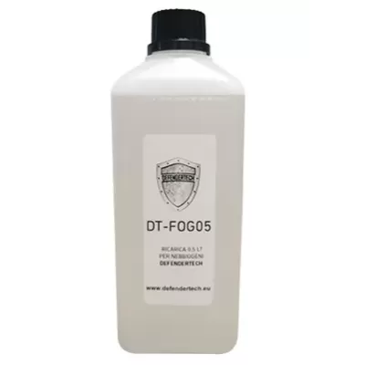 Defendertech DT-FOG05 - Ricarica Liquido per Nebbiogeni Defendertech da 0,5 litri