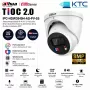 Dahua IPC-HDW3849H-AS-PV-S5 - Eyeball IP AI 8MP 2.8mm WizSense TiOC Full-color con Smart Dual Illuminator