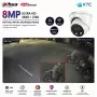 Dahua IPC-HDW3849H-AS-PV-S5 - Eyeball IP AI 8MP 2.8mm WizSense TiOC Full-color con Smart Dual Illuminator