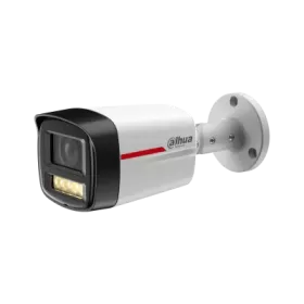 Dahua IPC-HFW2449TL-S-PRO - Telecamera Bullet IP AI WizSense WizColor 4MP con Warm Light fino a 50 m