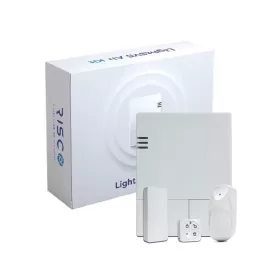 Risco RW432P801EUA - Kit LightSYS Air Centrale 4G + 1 X95P iWave PIR/PET + 1 X78 contatto slim + 1 KF8 telecomando Panda