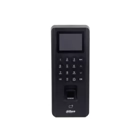 Dahua ASI2212J-DPW - Lettore standalone Wi-Fi PoE con display e tastiera meccanica, card 125 kHz, impronte, pswd