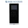 Dahua ASI2201H-W-BB - Lettore standalone Wi-Fi IP65 con display e touch, card 13.56 MHz, pswd, per B&B