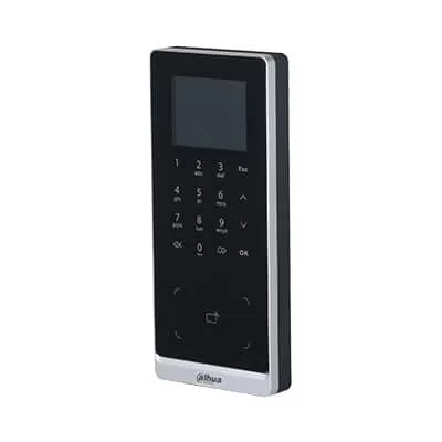 Dahua ASI2201H-W - Lettore standalone Wi-Fi IP65 con display e touch, card 13.56 MHz, pswd