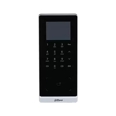 Dahua ASI2201H-DW - Lettore standalone Wi-Fi IP65 con display e touch, card 125 kHz, pswd