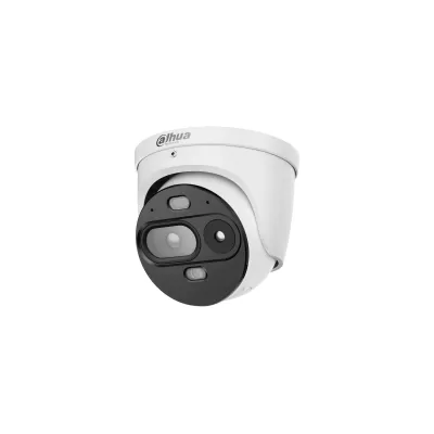 Dahua TPC-DF1241-LB2F2-DW-S8-V1 - Eyeball termica ibrida IP AI 256x192/4 MP 2.6/2.8 mm