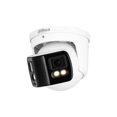 Dahua IPC-PDW5849-A180-E2-ASTE  - Telecamera IP 180 gradi 2x4 M AI WizMind Full-color Starlight a doppia ottica splicing