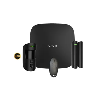 Ajax Starterkit Cam HDR – Kit Antifurto Ajax Centrale HUB2 + MotionCam HDR + DoorProtect + SpaceControl - 156254