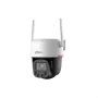 Dahua IPC-PT2549DC1-SW-PV - Telecamera PT IP WiFi 6 5MP WizColor IP66 con deterrenza attiva