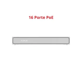 Ajax NVR H2D16PAC (16-ch) - NVR 16 Canali 16 porte PoE 12MP 2HDD HDMI 4K 160Mbps AJ-NVR216-HAC-16P-W 140917