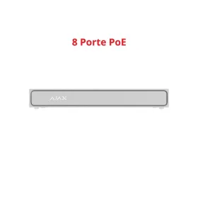 Ajax NVR H2D8PAC (16-ch) - NVR 16 Canali 8 porte PoE 12MP 2HDD HDMI 4K 160Mbps AJ-NVR216-HAC-8P-W 140915