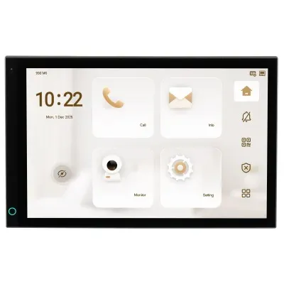 Dahua VTH5741A-WP - Monitor Videocitofonico IP WIFI 10.1" Touch Screen PoE con Micro SD e RS485