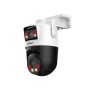 Dahua IPC-WPT1539DD-SW-5E2-PV - elecamera PT WIFI con doppia ottica e Smart Dual Light a deterrenza attiva, 2x5 MP