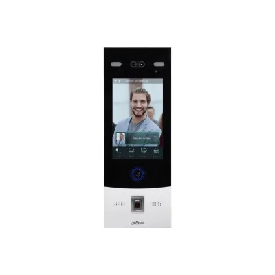 Dahua VTO7541G-S3 - Postazione esterna IP 8" touch, lettore card, riconoscimento facciale, impronte