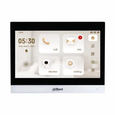 Dahua VTH8641KMS-WP - Monitor interno IP/Wi-Fi 10" argento