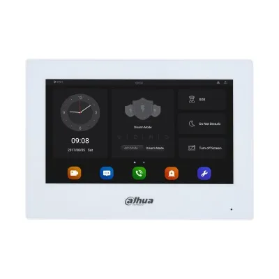 Dahua VTH5321GB-W - Monitor interno IP/Wi-Fi 7" nero Android