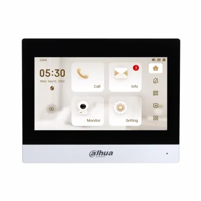 Dahua VTH8622KMS-W - Monitor interno Wi-Fi/bifilare 7" argento