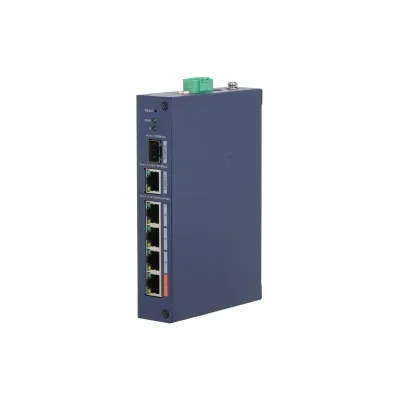 Dahua CHS4106-4ET-60 - Switch Industriale 6 Porte 4 PoE Hi-PoE 60W Gigabit SFP Cloud Managed  Copia titolo