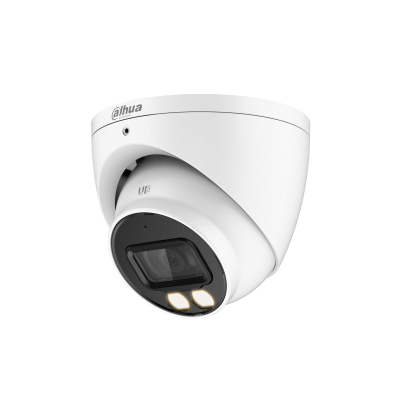 Dahua HAC-HDW2249T-A-LED-S2 – Eyeball HDCVI Full-Color 2MP 3.6mm, microfono integrato, SERIE PRO