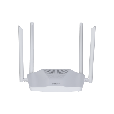 Dahua WR5200-IDC - Router wireless dual-band 5/2.4 GHz, 1 porta WAN 100 Mbps, 3 porte LAN 100 Mbps, 128 MB RAM, portata trasmis