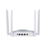 Dahua WR5200-IDC - Router wireless dual-band 5/2.4 GHz, 1 porta WAN 100 Mbps, 3 porte LAN 100 Mbps, 128 MB RAM, portata trasmis