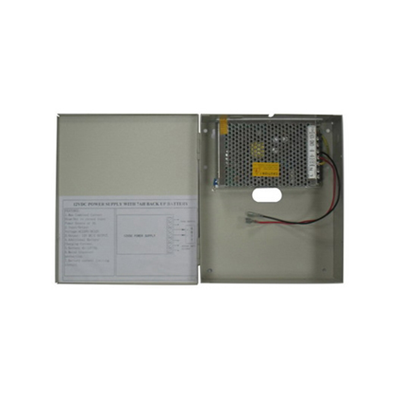 Dahua SWPB12-4A1 - Alimentatore box 12 Vdc 4A, 1 uscita a morsetti con predisposizione per batteria 7Ah
