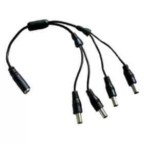 Dahua JACK-A14 - Diramatore alimentazione con 1 ingresso jack femmina e 4 uscite jack maschio