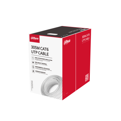 Dahua PFM923I-6UN-C - Matassa cavo UTP CAT6 lunghezza 305m LSZH