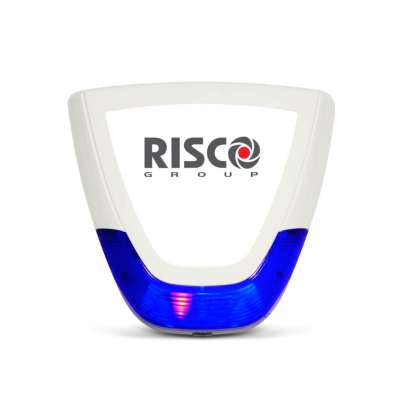 Risco RS402BL0000A - Sirena LuMIN8 Delta Plus, autoalimentata in policarbonato con strobo colore Blu: