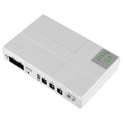 Elcart 28/02310-00 - Mini UPS 36W 10400mAH x Router USB/DC/PoE