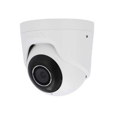 Ajax TurretCam 8MP 4K bianca, telecamera IP Ottica 2.8mm, Slot MicroSD fino a 256GB - AJ-TURRETCAM-8-W 64927
