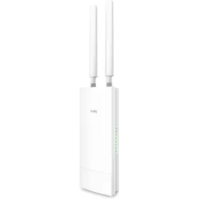 Cudy LT500-Outdoor - Router 4G LTE da esterno con slot per scheda SIM, adattatore PoE passivo, montaggio su palo o a parete